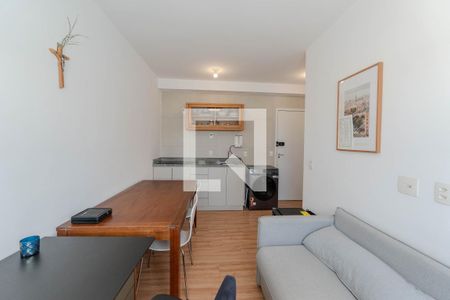 Sala de apartamento à venda com 1 quarto, 26m² em Bela Vista, São Paulo