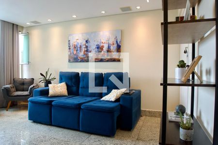 Sala  de apartamento à venda com 2 quartos, 90m² em Cruzeiro, Belo Horizonte