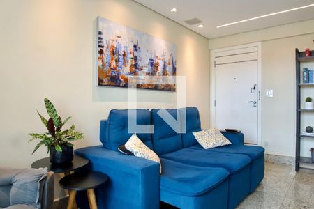 Sala  de apartamento à venda com 2 quartos, 90m² em Cruzeiro, Belo Horizonte