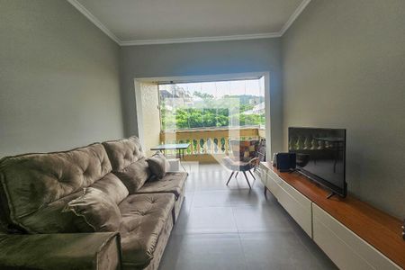 Sala de apartamento para alugar com 3 quartos, 82m² em Jardim Sao Miguel, Guarujá