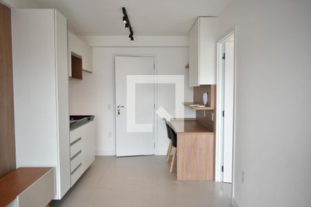 Sala/Cozinha de apartamento para alugar com 1 quarto, 35m² em Mirandópolis, São Paulo