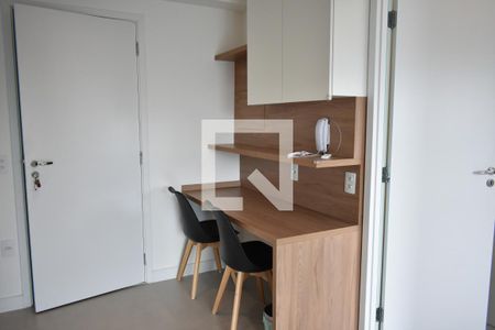Sala/Cozinha de apartamento para alugar com 1 quarto, 35m² em Mirandópolis, São Paulo
