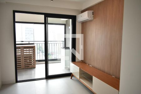 Sala/Cozinha de apartamento para alugar com 1 quarto, 35m² em Mirandópolis, São Paulo