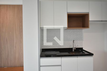 Sala/Cozinha de apartamento para alugar com 1 quarto, 35m² em Mirandópolis, São Paulo