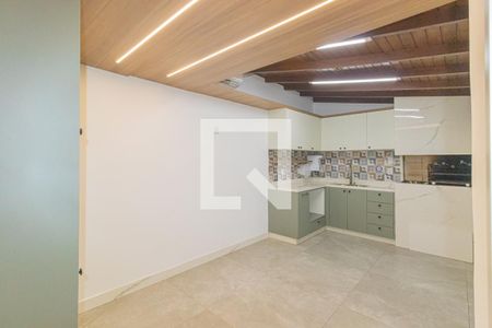 Varanda gourmet de casa de condomínio à venda com 3 quartos, 122m² em Fátima, Canoas