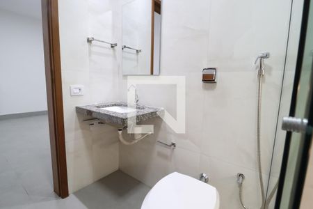 Banheiro Social de apartamento para alugar com 3 quartos, 151m² em Cazeca, Uberlândia