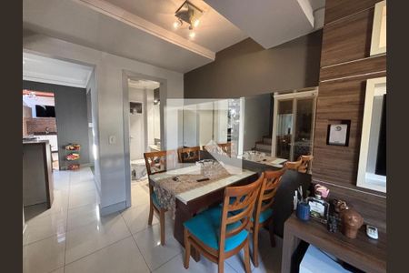 Sala de casa de condomínio à venda com 2 quartos, 115m² em Rondônia, Novo Hamburgo