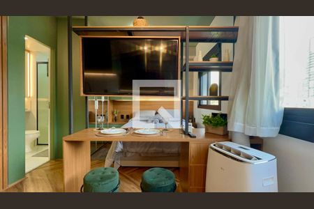 Sala de kitnet/studio para alugar com 1 quarto, 26m² em Pinheiros, São Paulo
