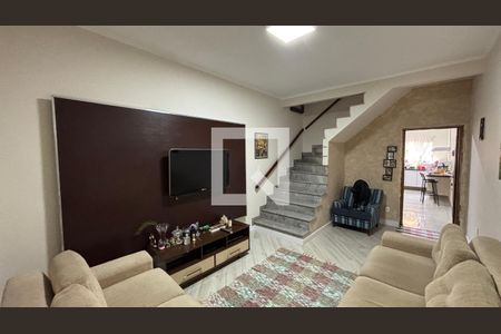 Sala de casa à venda com 2 quartos, 80m² em Vila Floresta, Santo André