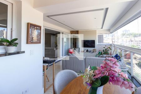Varanda gourmet de apartamento à venda com 3 quartos, 163m² em Vila Rosalia, Guarulhos