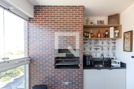 Varanda gourmet de apartamento à venda com 3 quartos, 163m² em Vila Rosalia, Guarulhos