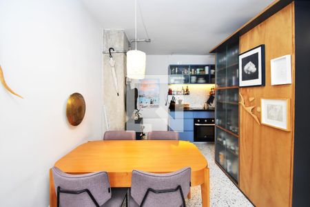 Sala de jantar de apartamento à venda com 1 quarto, 37m² em Cerqueira César, São Paulo