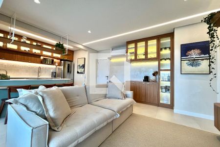 Sala de apartamento à venda com 3 quartos, 89m² em Jardim Prudência, São Paulo