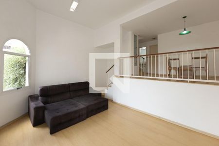 Sala de TV de casa de condomínio para alugar com 3 quartos, 247m² em Alphaville Lagoa,, Nova Lima