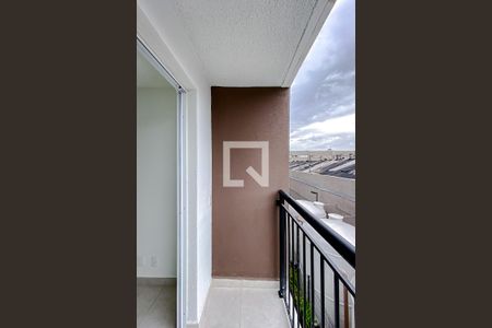 Varanda da Sala de apartamento para alugar com 1 quarto, 27m² em Brás, São Paulo