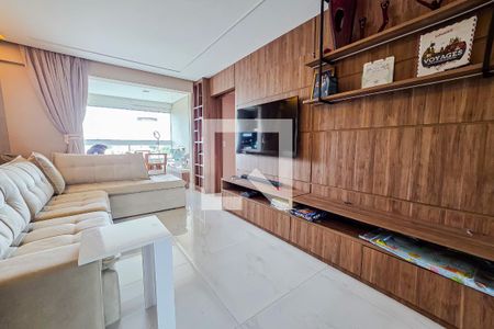 Sala de apartamento à venda com 2 quartos, 48m² em Campestre, Santo André