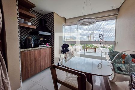 Varanda  de apartamento à venda com 2 quartos, 48m² em Campestre, Santo André