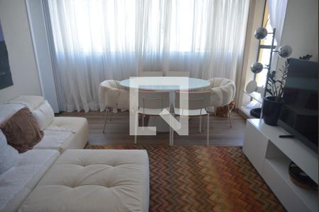 Sala de apartamento para alugar com 2 quartos, 76m² em Vila Bastos, Santo André