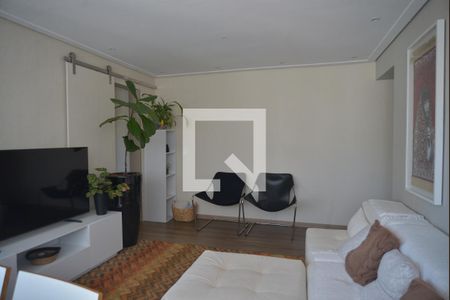 Sala de apartamento para alugar com 2 quartos, 76m² em Vila Bastos, Santo André