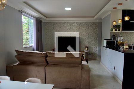 Sala de apartamento à venda com 2 quartos, 75m² em Vila Paris, Belo Horizonte