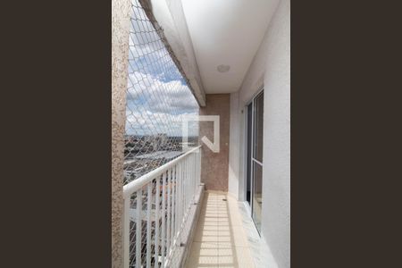 Varanda da Sala de apartamento para alugar com 2 quartos, 43m² em Vila Itapegica, Guarulhos