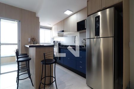 Sala/Cozinha e Área de Serviço de apartamento à venda com 2 quartos, 50m² em Vila Ré, São Paulo