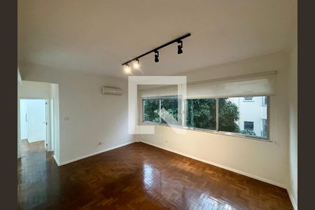 Sala de apartamento à venda com 2 quartos, 86m² em Leblon, Rio de Janeiro