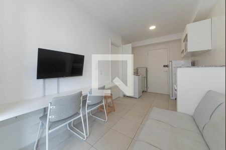 Sala de apartamento para alugar com 1 quarto, 27m² em Jardim Caravelas, São Paulo