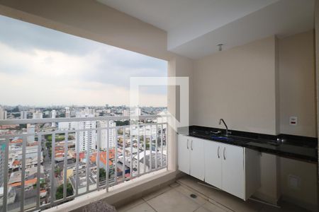 Varanda de apartamento para alugar com 2 quartos, 70m² em Centro, São Caetano do Sul