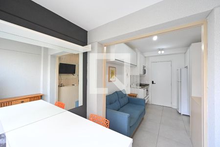 Sala de apartamento para alugar com 1 quarto, 28m² em Chácara Inglesa, São Paulo