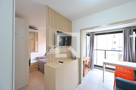 Sala de apartamento para alugar com 1 quarto, 28m² em Chácara Inglesa, São Paulo