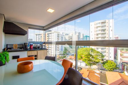 Varanda gourmet de apartamento para alugar com 2 quartos, 68m² em Vila Gilda, Santo André