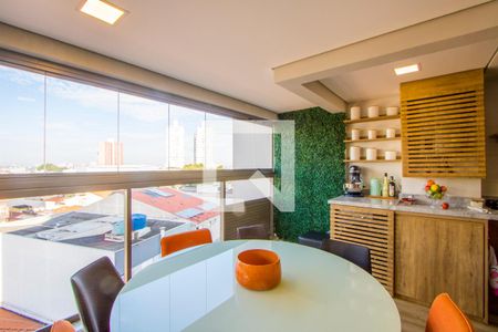 Varanda gourmet de apartamento para alugar com 2 quartos, 68m² em Vila Gilda, Santo André
