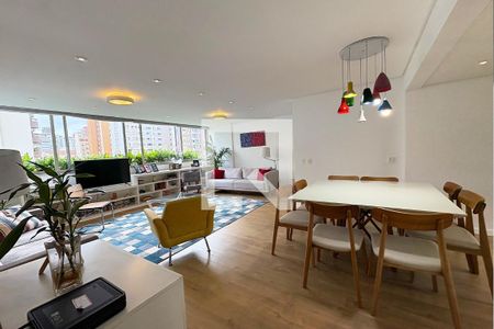 Sala de apartamento à venda com 3 quartos, 130m² em Perdizes, São Paulo