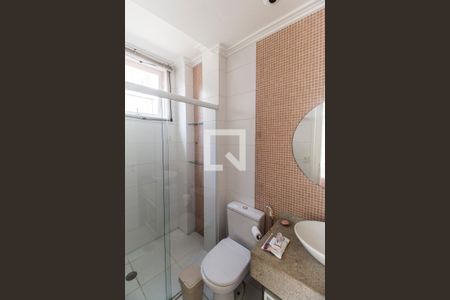 Banheiro da Suíte de casa de condomínio para alugar com 2 quartos, 230m² em Alphaville, Santana de Parnaíba