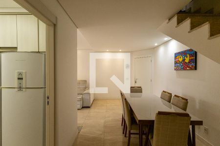 Varanda de jantar de casa de condomínio para alugar com 3 quartos, 87m² em Jardim Umuarama, São Paulo