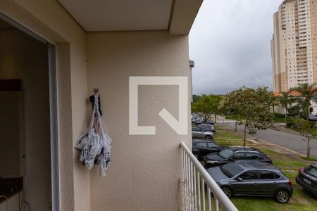 Varanda da Sala de casa de condomínio para alugar com 3 quartos, 87m² em Jardim Umuarama, São Paulo