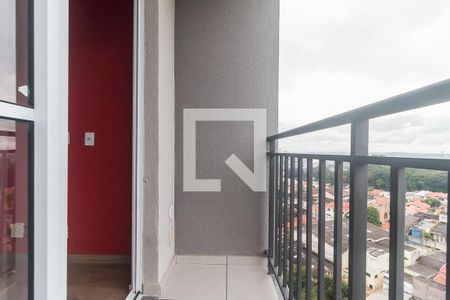 Sacada da Sala de apartamento para alugar com 2 quartos, 55m² em Vila Santa Maria, Poá