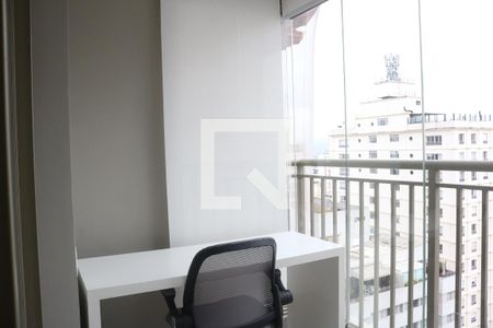 Varanda do Studio de kitnet/studio para alugar com 1 quarto, 30m² em Perdizes, São Paulo