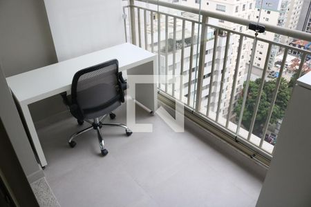 Varanda do Studio de kitnet/studio para alugar com 1 quarto, 30m² em Perdizes, São Paulo