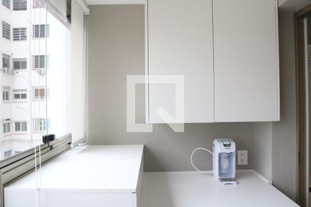 Varanda do Studio de kitnet/studio para alugar com 1 quarto, 30m² em Perdizes, São Paulo