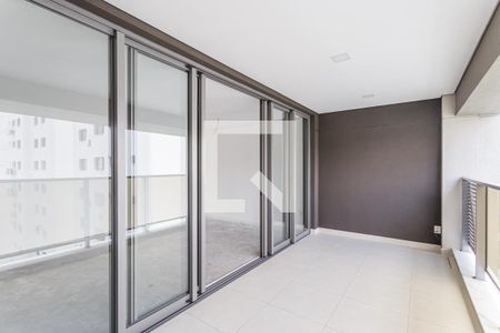 Varanda da Sala de apartamento para alugar com 3 quartos, 146m² em Vila Nova Conceição, São Paulo