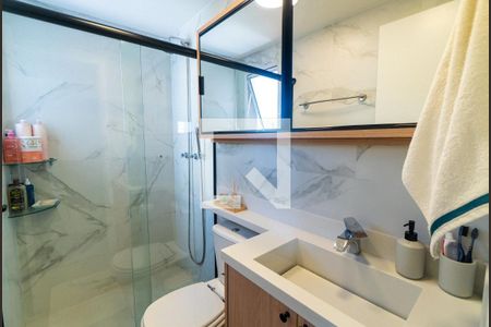 Banheiro da Suíte de apartamento à venda com 2 quartos, 61m² em Vila Santa Catarina, São Paulo