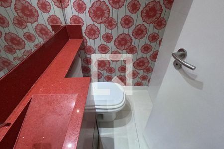 Lavabo de apartamento para alugar com 3 quartos, 114m² em Ponta da Praia, Santos