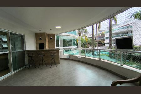 Varanda de apartamento para alugar com 3 quartos, 197m² em Recreio dos Bandeirantes, Rio de Janeiro