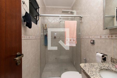 Banheiro da Suíte de casa de condomínio à venda com 3 quartos, 155m² em Vila Maria Alta, São Paulo