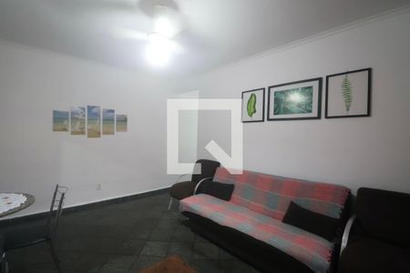 Sala de apartamento para alugar com 2 quartos, 66m² em Vila Julia, Guarujá