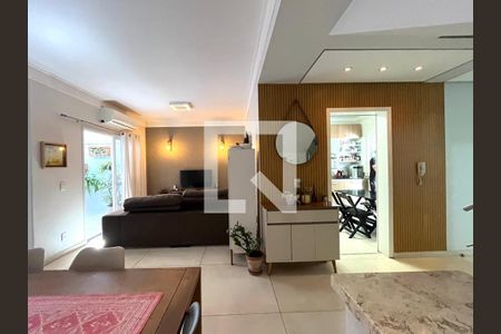 Sala de casa de condomínio à venda com 3 quartos, 95m² em Jardim Bom Retiro, Campinas