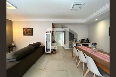 Sala de casa de condomínio à venda com 3 quartos, 95m² em Jardim Bom Retiro, Campinas
