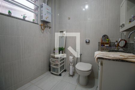 Banheiro Social de apartamento à venda com 2 quartos, 61m² em Tijuca, Rio de Janeiro